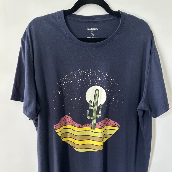 Goodfellow & Co Other - Blue XXL Night Desert Cactus Men's Goodfellow Tee Shirt